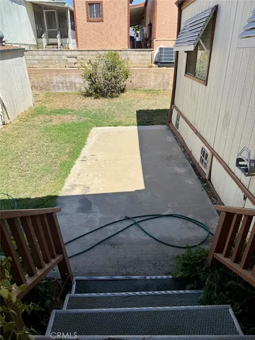 a view of an outdoor space kitchen