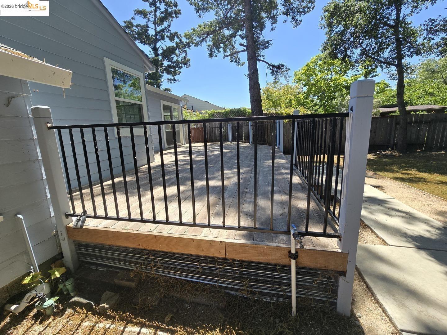 241 Humboldt Street San Rafael, CA 94901 - Photo 22 of 32 a view of outdoor space with deck and tree