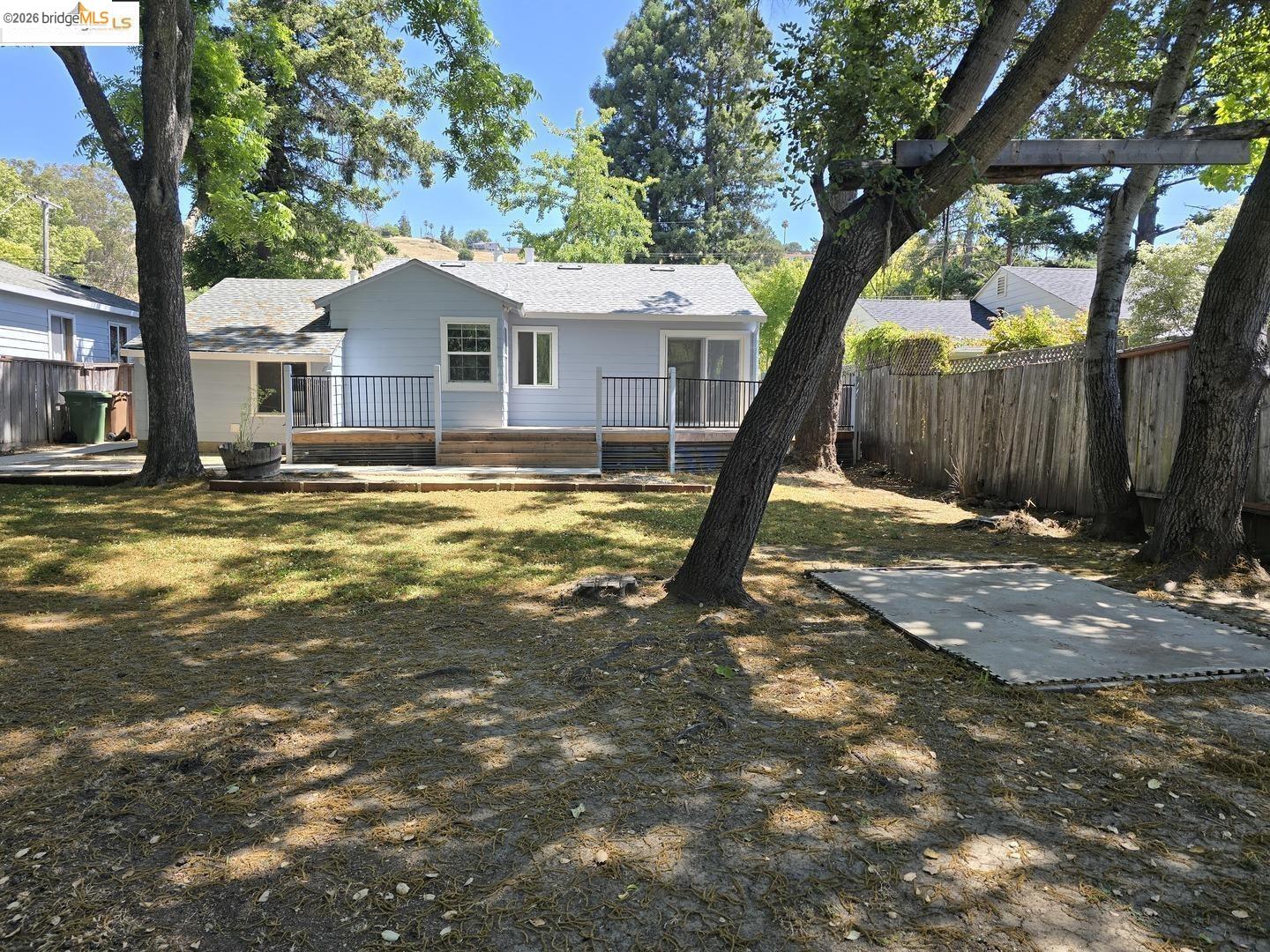 241 Humboldt Street San Rafael, CA 94901 - Photo 30 of 32 a view of a house with backyard and a tree