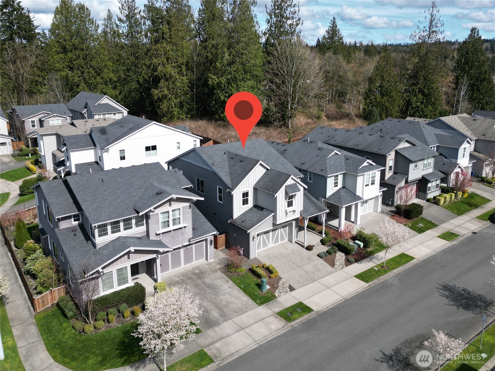 16529 White Mountain Road Southeast Monroe, WA 98272 - Photo 4 of 34 an aerial view of multiple house
