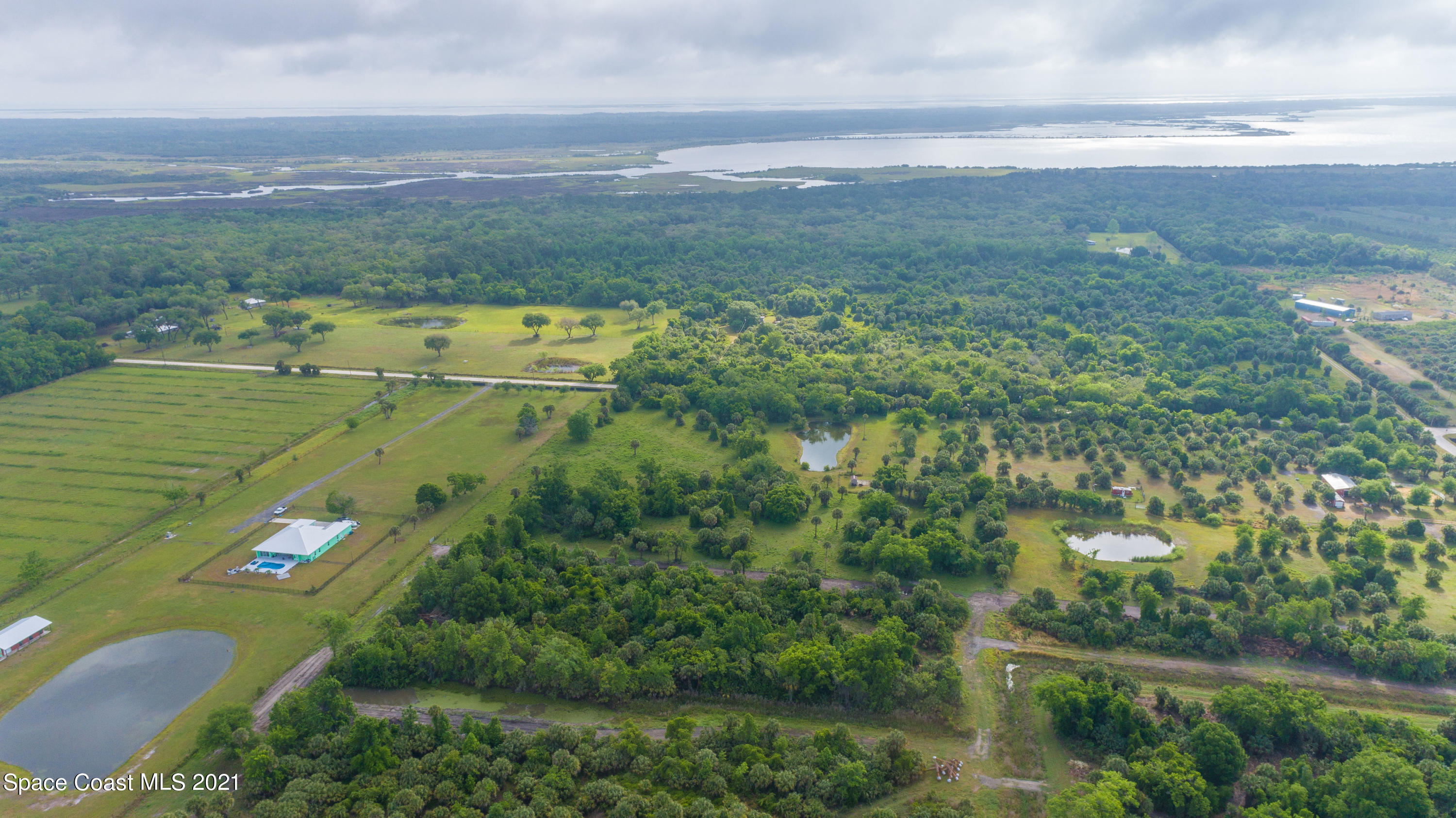 1560 County Line Road Oak Hill, FL 32759 - Photo 19 of 22 Aerial