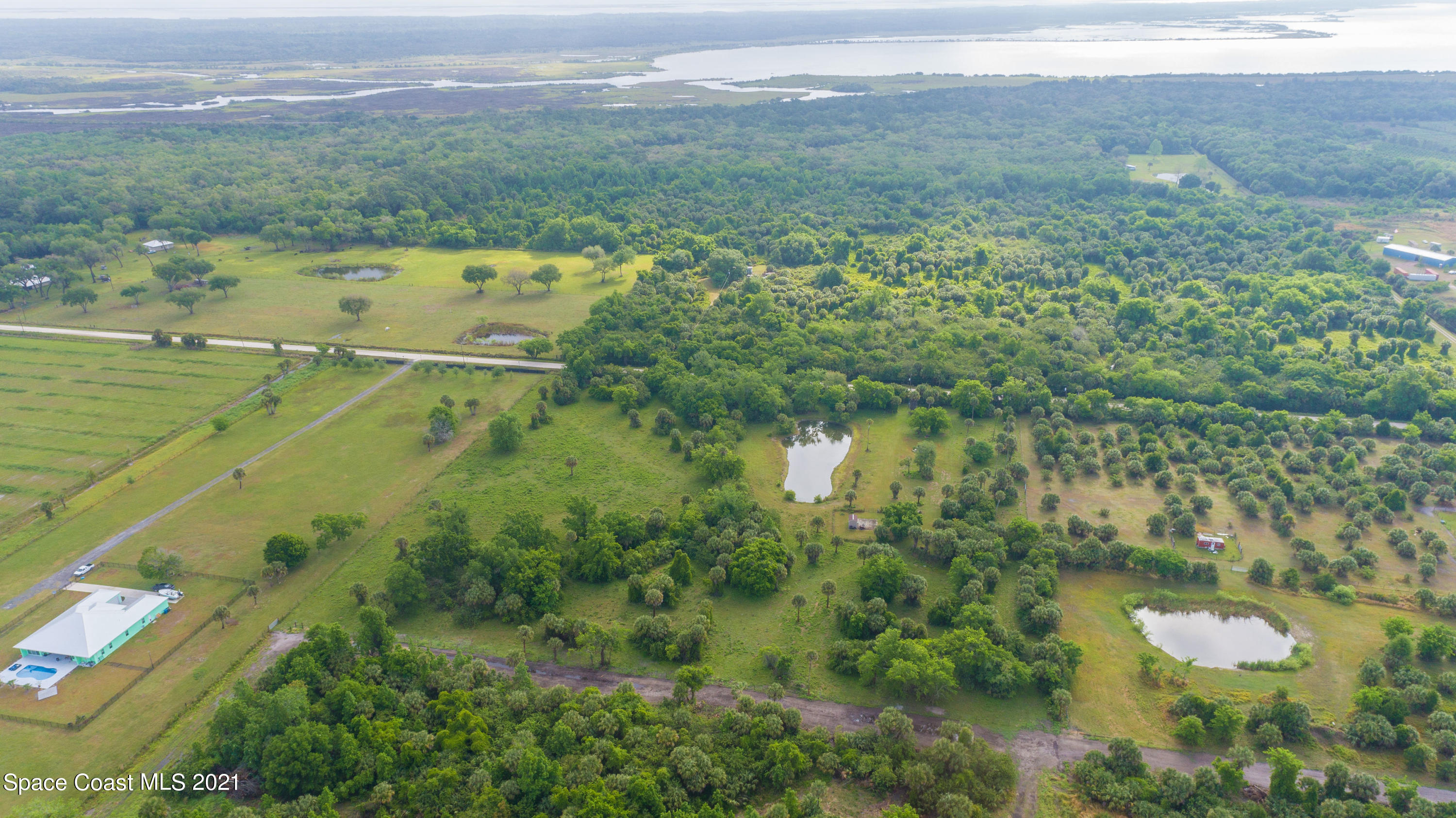 1560 County Line Road Oak Hill, FL 32759 - Photo 20 of 22 Aerial