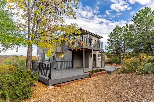 a view of balcony with couch