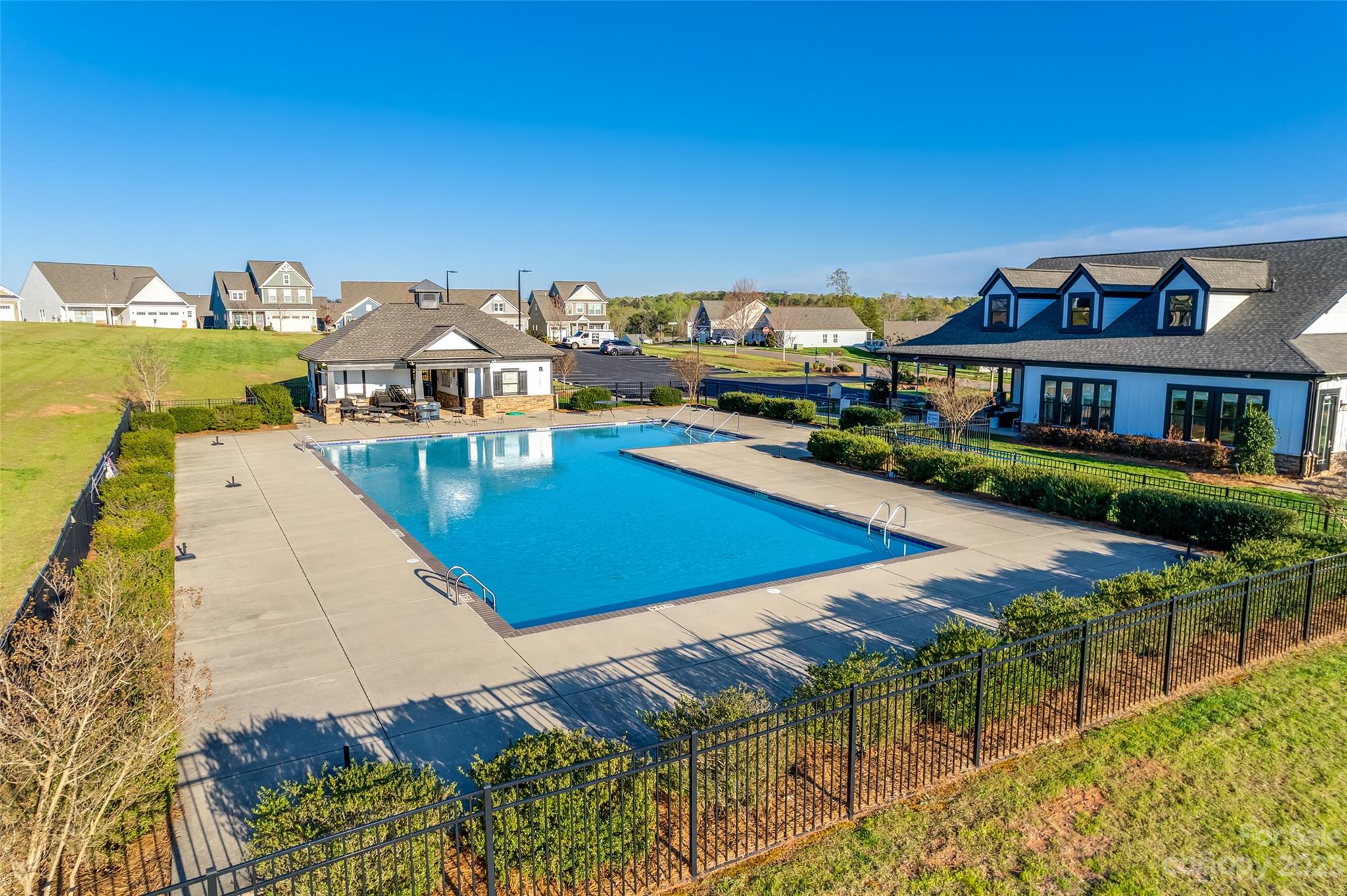 5284 Admirals Landing Lancaster, SC 29720 - Photo 42 of 48 a view of a swimming pool with lawn chairs