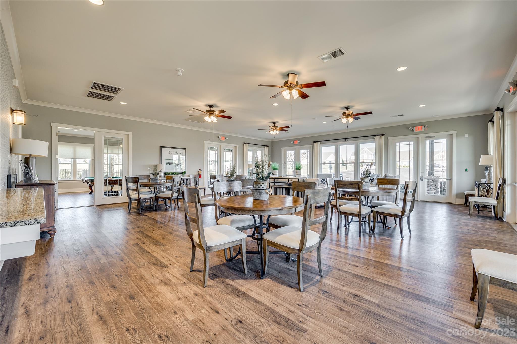 5284 Admirals Landing Lancaster, SC 29720 - Photo 44 of 48 a view of a dining room and livingroom with lots of furniture and wooden floor