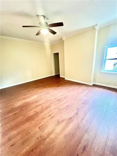 wooden floor in an empty room