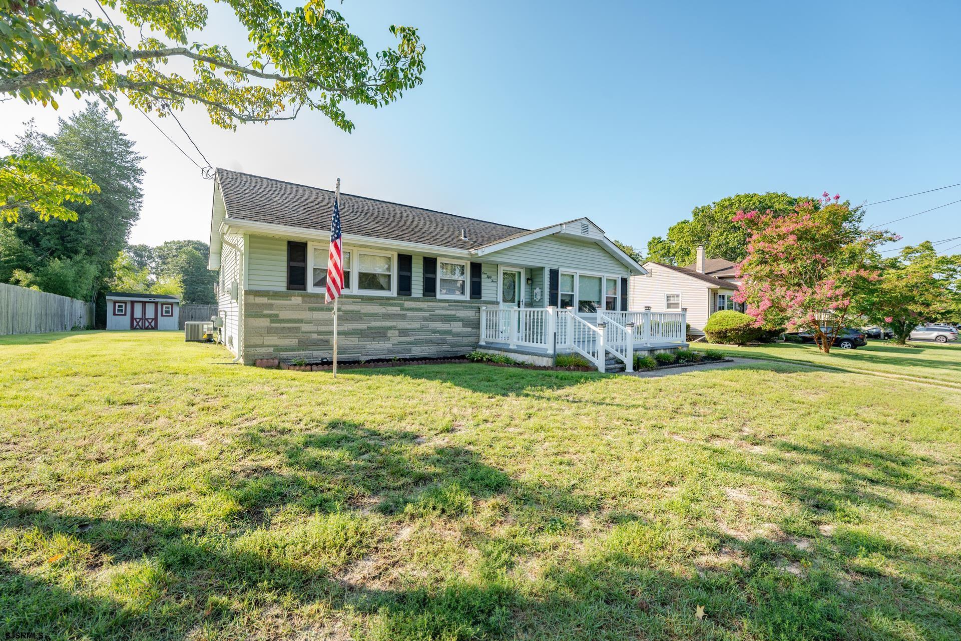153 Jordan Road Somers Point, NJ 08244 - Photo 2 of 37 a front view of a house with a yard