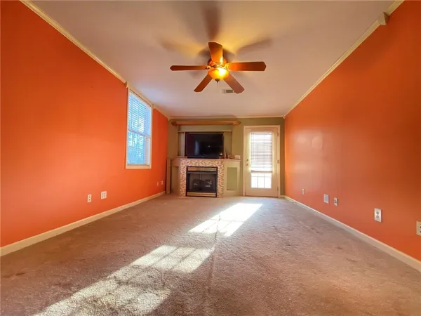 a kitchen with stainless steel appliances granite countertop a stove a sink dishwasher and a refrigerator
