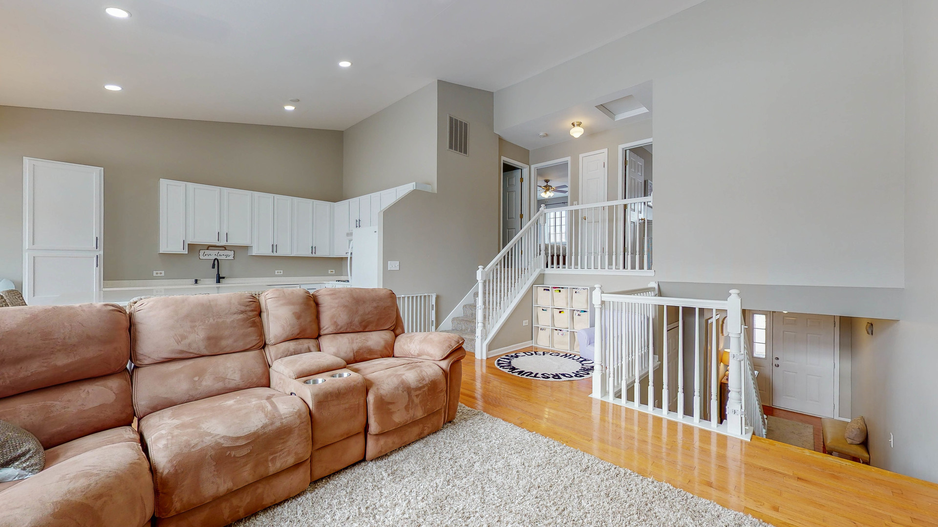 16031 Golf View Drive Lockport, IL 60441 - Photo 12 of 23 a living room with furniture and a wooden floor