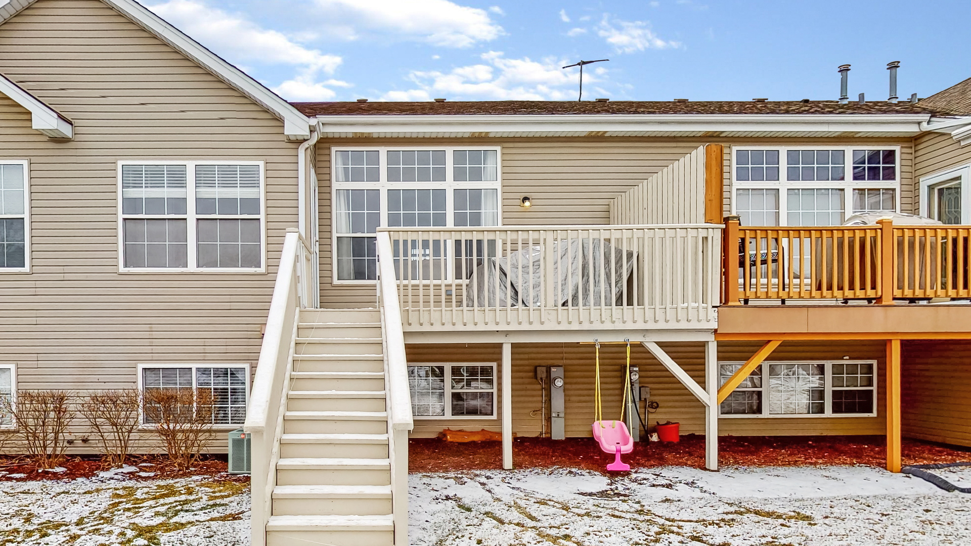 16031 Golf View Drive Lockport, IL 60441 - Photo 22 of 23 a view of a house with wooden deck