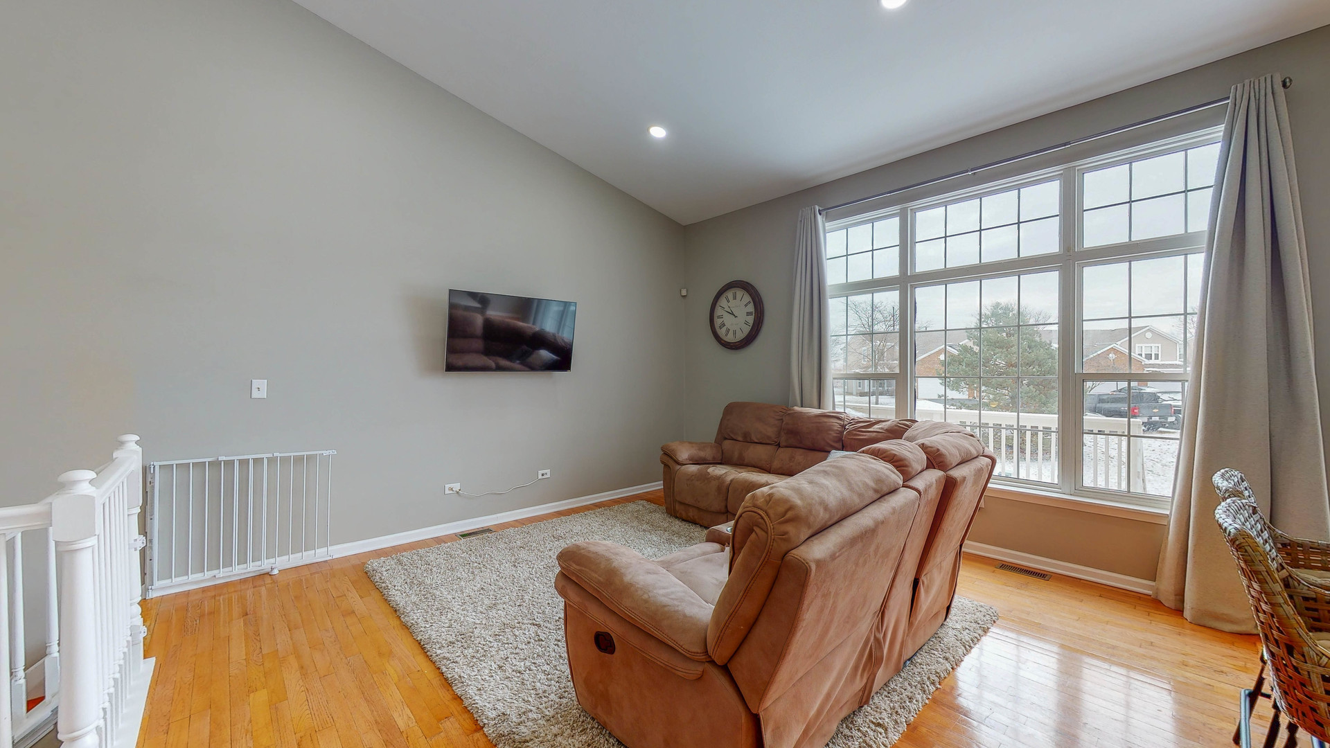 16031 Golf View Drive Lockport, IL 60441 - Photo 10 of 23 a living room with furniture and a floor to ceiling window