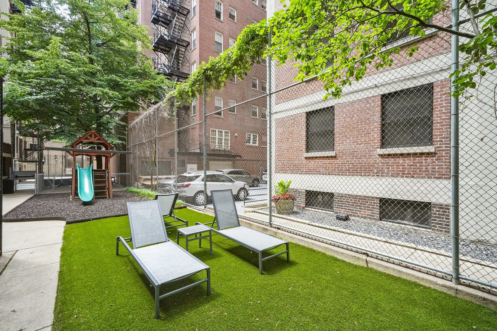 232 East Walton Place, Unit 3E Chicago, IL 60611 - Photo 35 of 36 a swimming pool with outdoor seating yard and patio