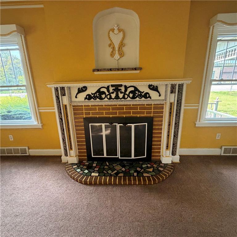 1643 Midland Beaver Road Industry, PA 15052 - Photo 10 of 22 decorative fireplace in living room