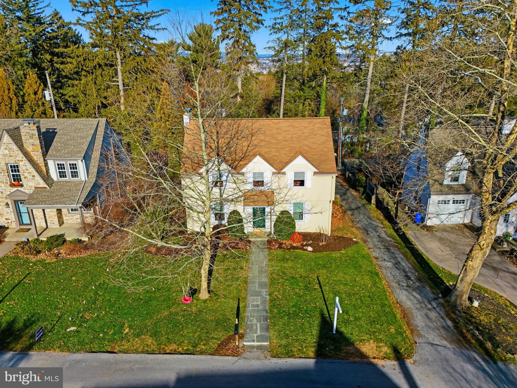 357 Old Garden Lane York, PA 17403 - Photo 56 of 62 an aerial view of residential houses with outdoor space and trees