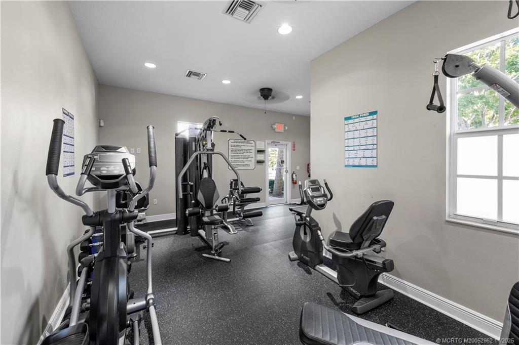 5532 Southeast Graham Drive Stuart, FL 34997 - Photo 42 of 43 a view of a room with gym equipment