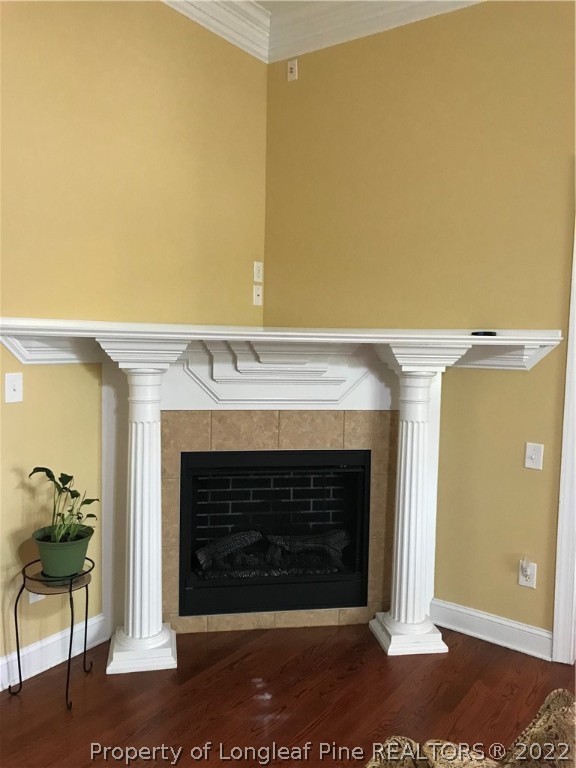5220 Spreading Branch Road Hope Mills, NC 28348 - Photo 7 of 17 a view of an empty room and fire place