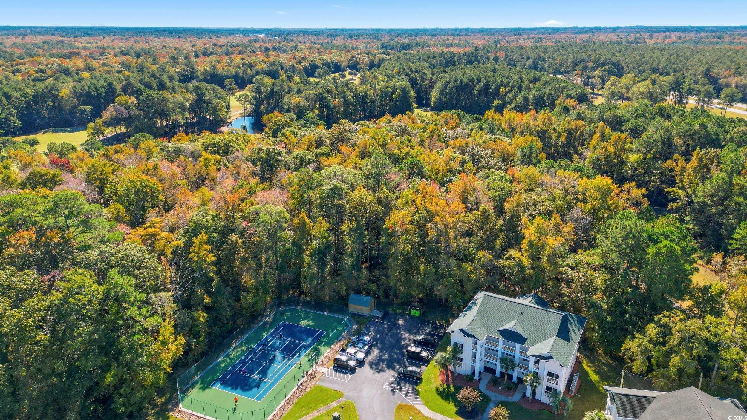 615 Tupelo Lane, Unit F Longs, SC 29568 - Photo 25 of 27 Aerial view of a heavily wooded area