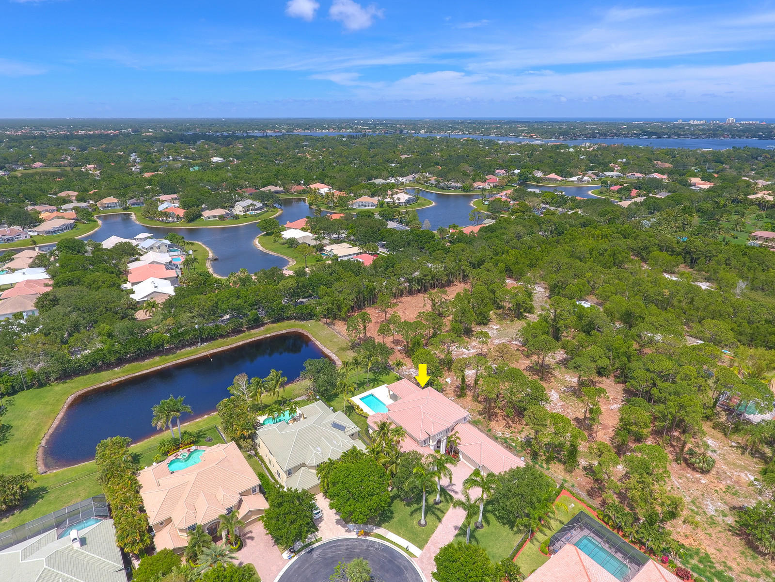 128 Bryce Lane Jupiter, FL 33458 - Photo 37 of 40 33_Aerials1_mls