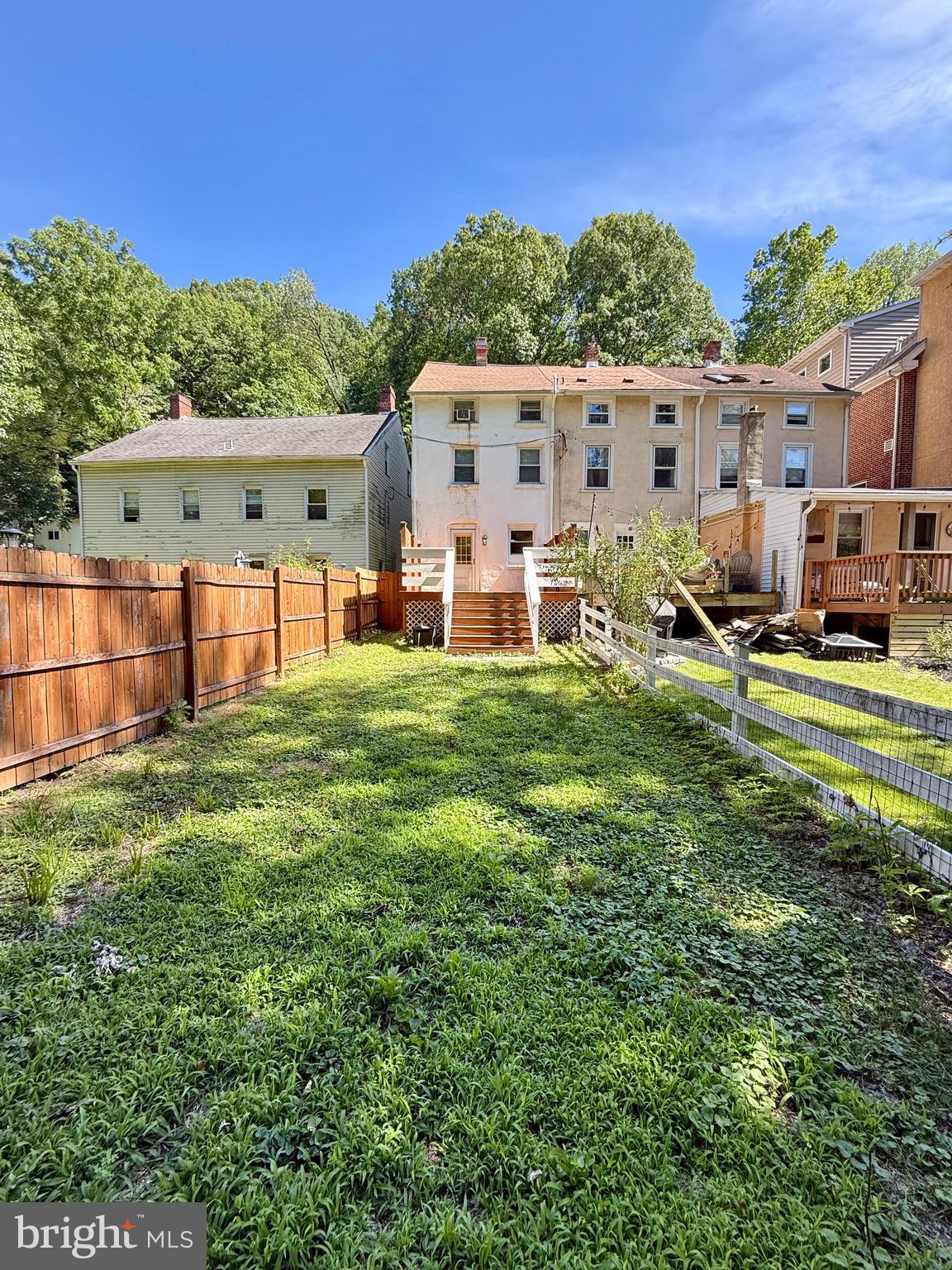 22 Balligomingo Road Conshohocken, PA 19428 - Photo 27 of 27 Fully Fenced Backyard & Deck