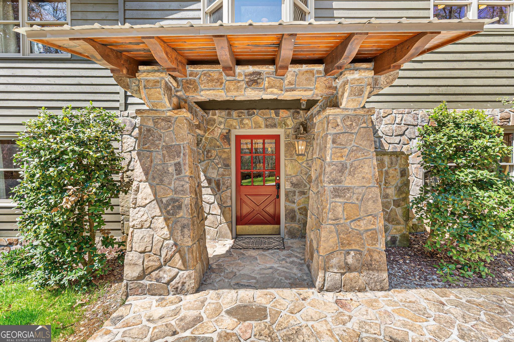 310 Blue Ridge Drive Sautee Nacoochee, GA 30571 - Photo 3 of 78 a view of a entrance of the house
