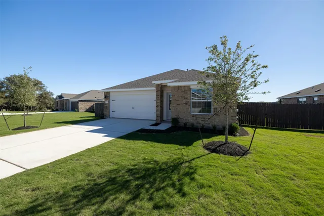 a backyard of a house
