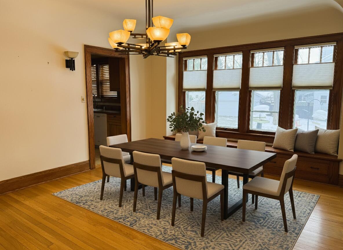 1904 North 83rd Street Wauwatosa, WI 53213 - Photo 8 of 29 Virtually Staged Dining Room