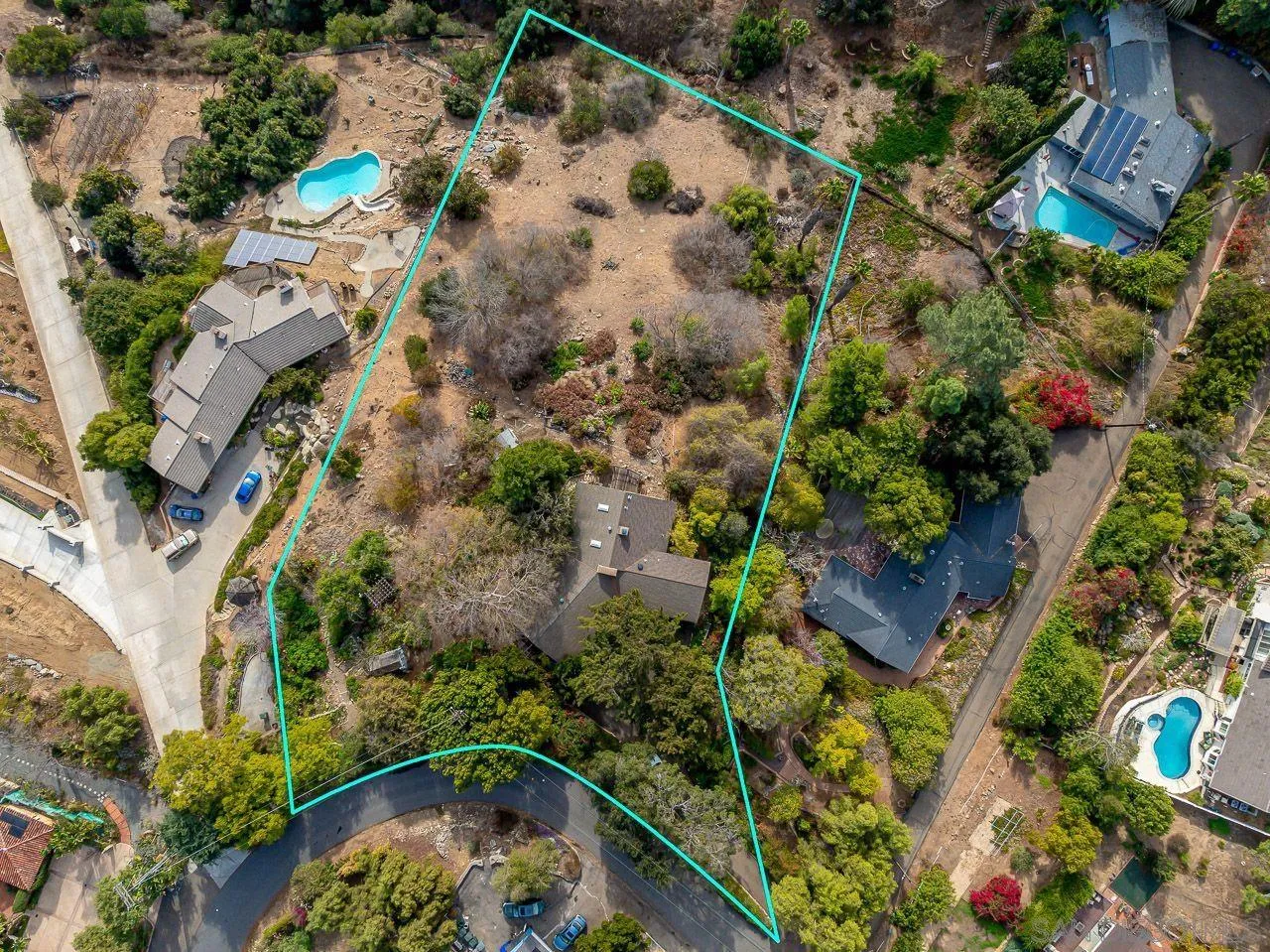 4380 Mayapan Drive El Cajon, CA 92020 - Photo 3 of 52 an aerial view of a house with a yard