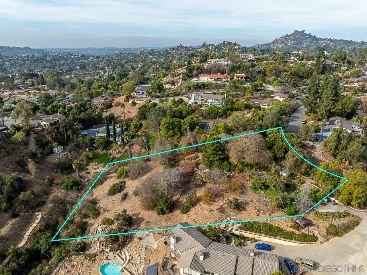 4380 Mayapan Drive El Cajon, CA 92020 - Photo 4 of 52 an aerial view of residential houses with outdoor space