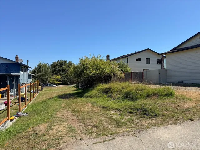 a view of outdoor space and yard