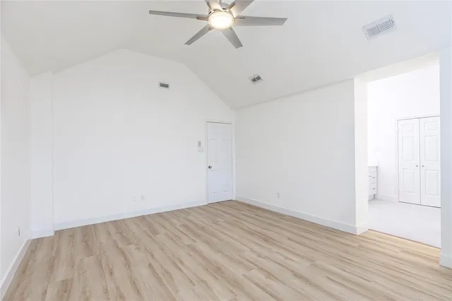 wooden floor in an empty room