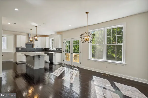 a large kitchen with lots of counter space and appliances