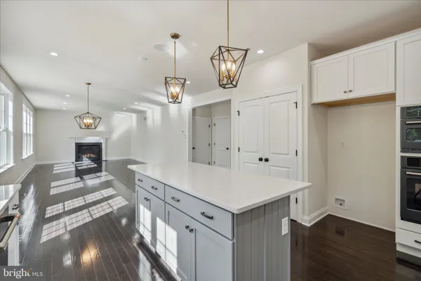 a very nice looking room with a table and chairs