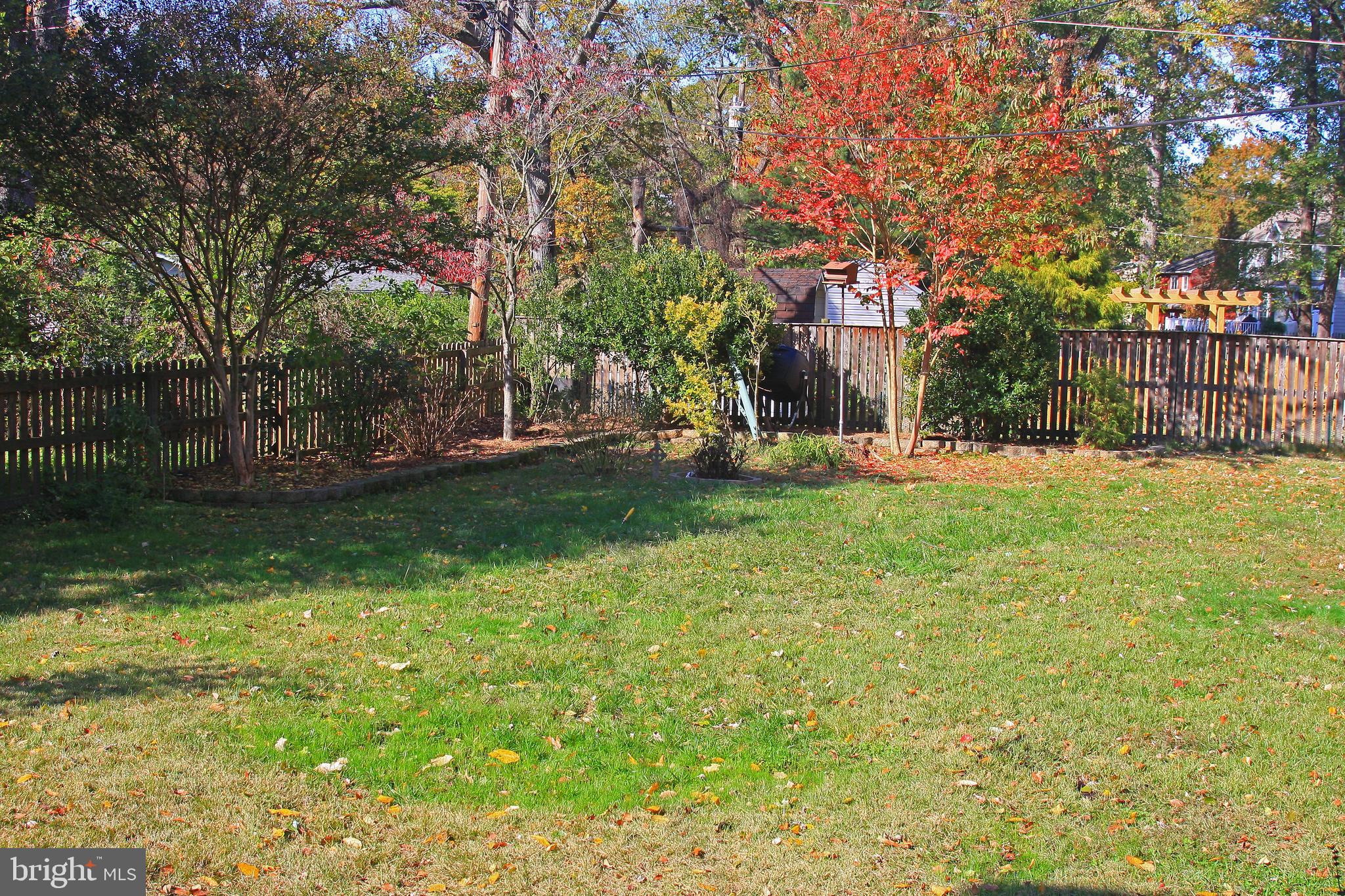 110 Cedar Road Severna Park, MD 21146 - Photo 22 of 35 large fenced backyard