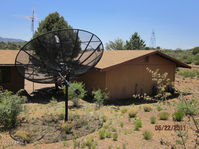 4990 Dome Road Prescott, AZ 86305 - Photo 14 of 14 REAR VIEW OF THE WORKSHOP