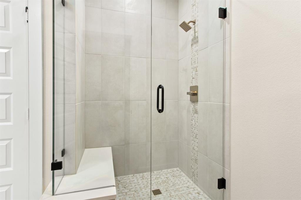 2028 Aldrich Road Celina, TX 75009 - Photo 27 of 40 a bathroom with a shower