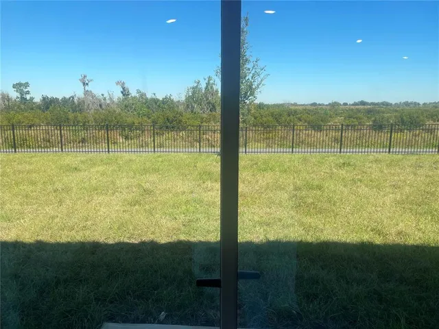 a view of a green filed