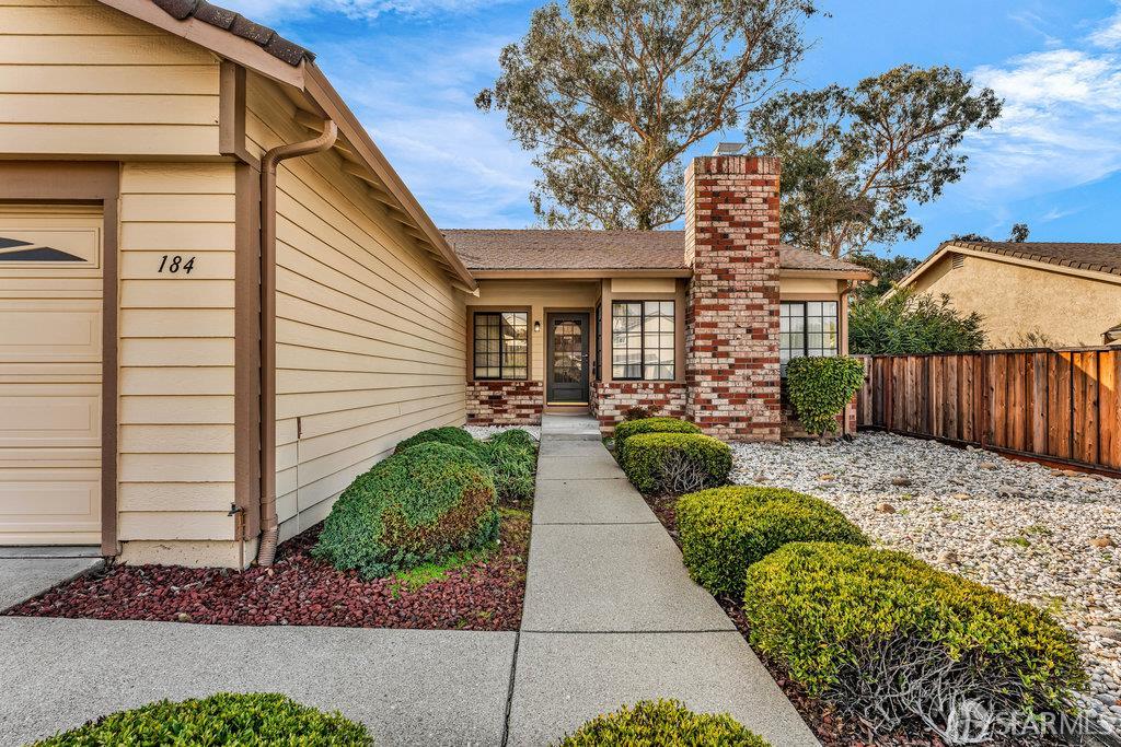 184 Pearce Hercules, CA 94547 - Photo 5 of 61 a view of house with backyard space and garden