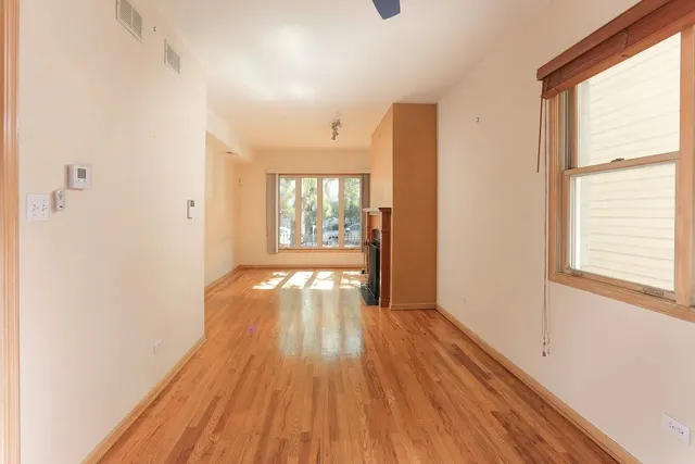 wooden floor in an empty room