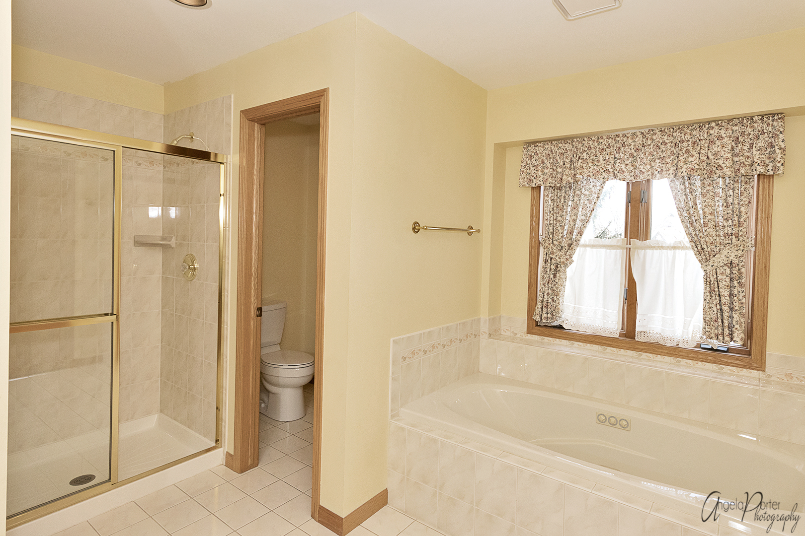 1409 Elm Street Spring Grove, IL 60081 - Photo 17 of 28 a bathroom with a bathtub and a shower