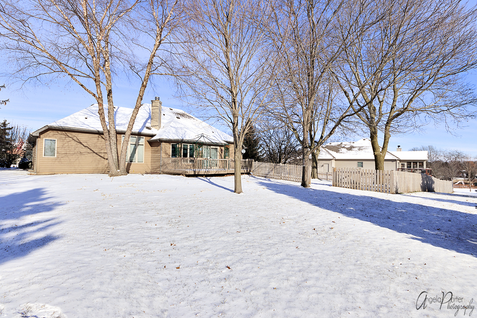 1409 Elm Street Spring Grove, IL 60081 - Photo 26 of 28 a house with trees in front of it