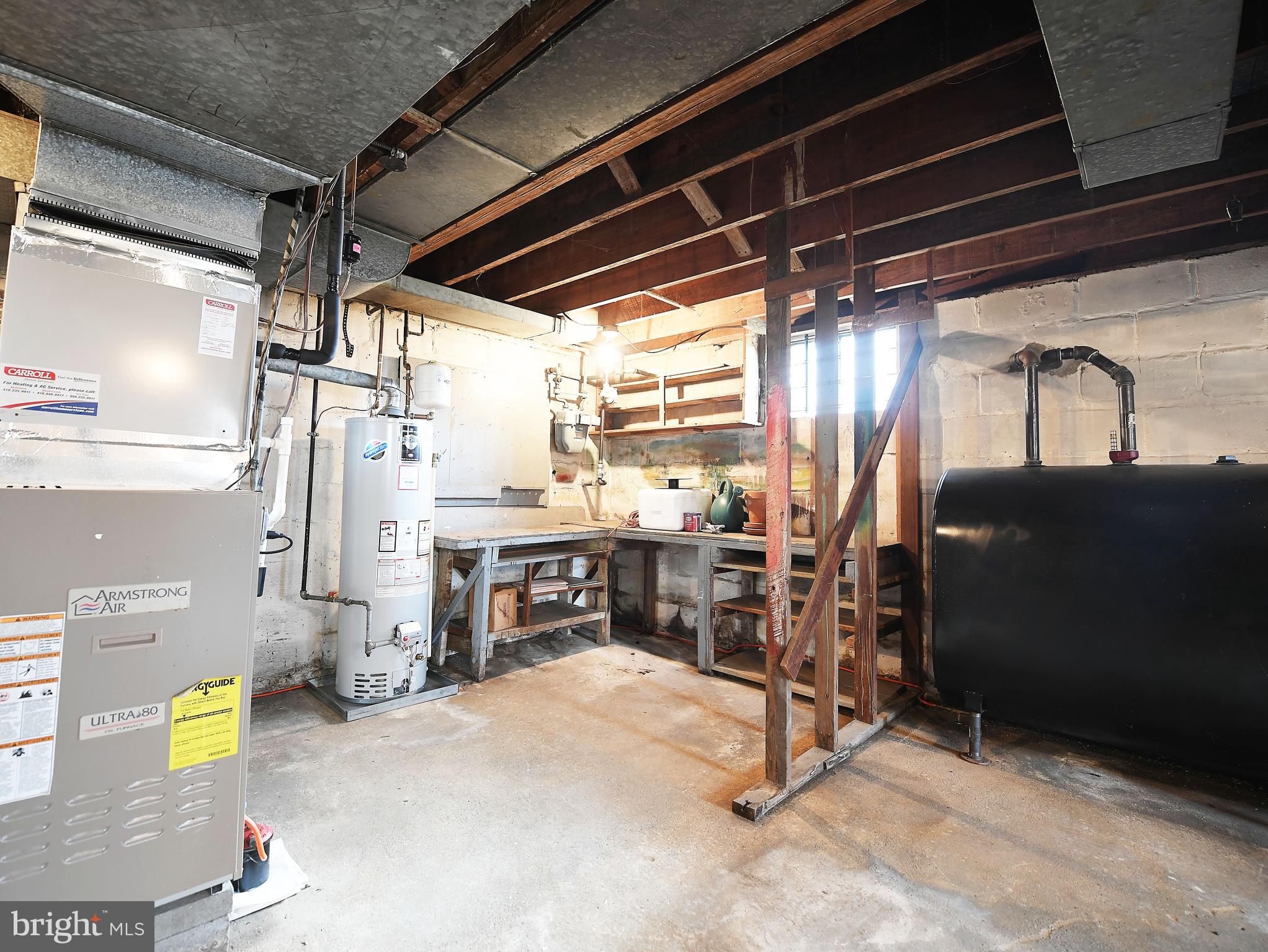 1234 Lake Falls Road Baltimore, MD 21210 - Photo 26 of 33 Basement, Large Blank Slate