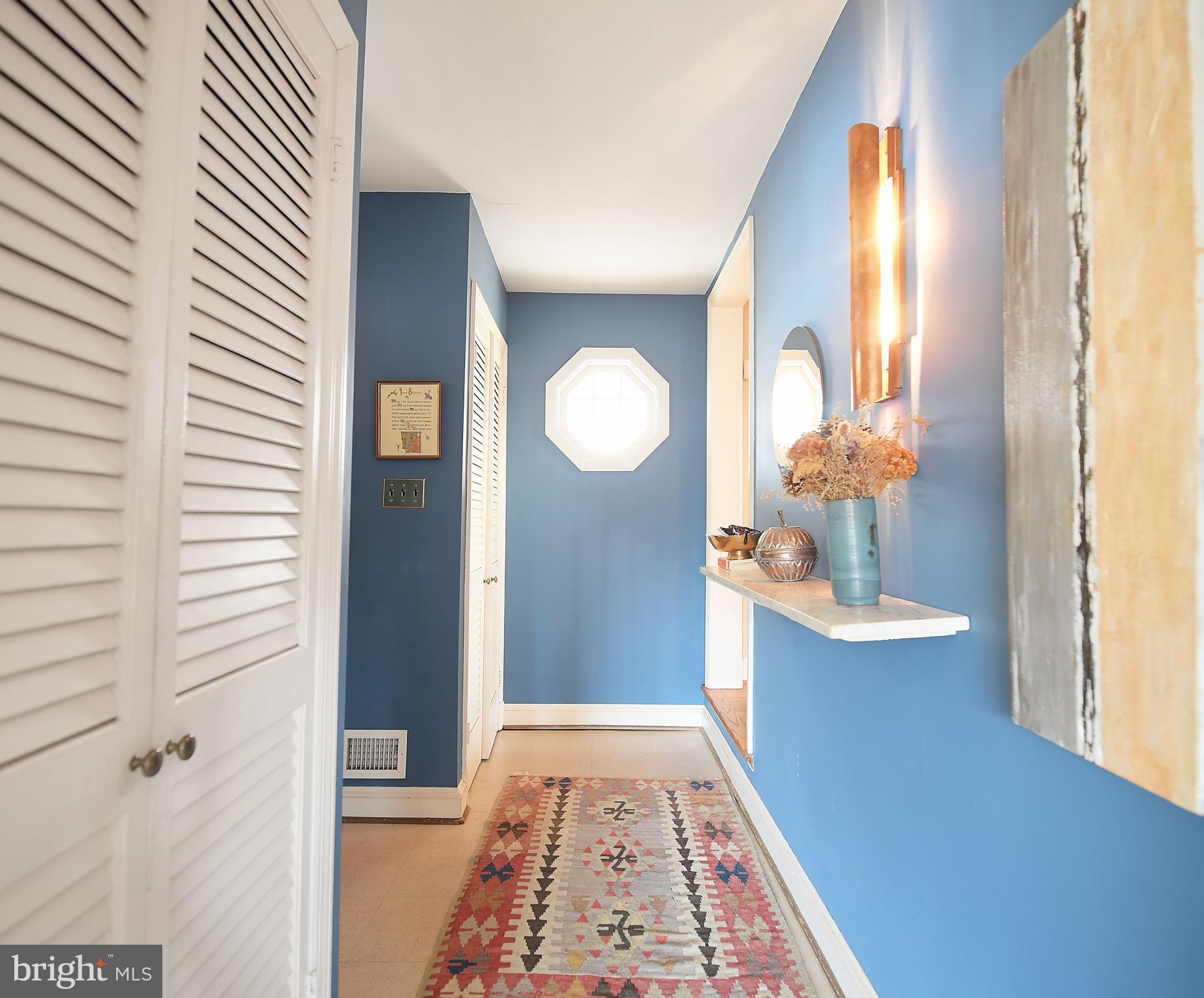 1234 Lake Falls Road Baltimore, MD 21210 - Photo 5 of 33 Front Entry Hall, Leading to LR and FR