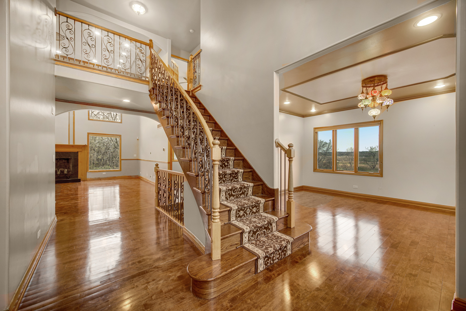 441 Delaware Circle Bolingbrook, IL 60440 - Photo 13 of 69 a view of entryway and hall with wooden floor