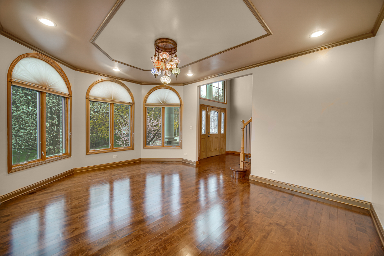441 Delaware Circle Bolingbrook, IL 60440 - Photo 15 of 69 a view of hall with wooden floor