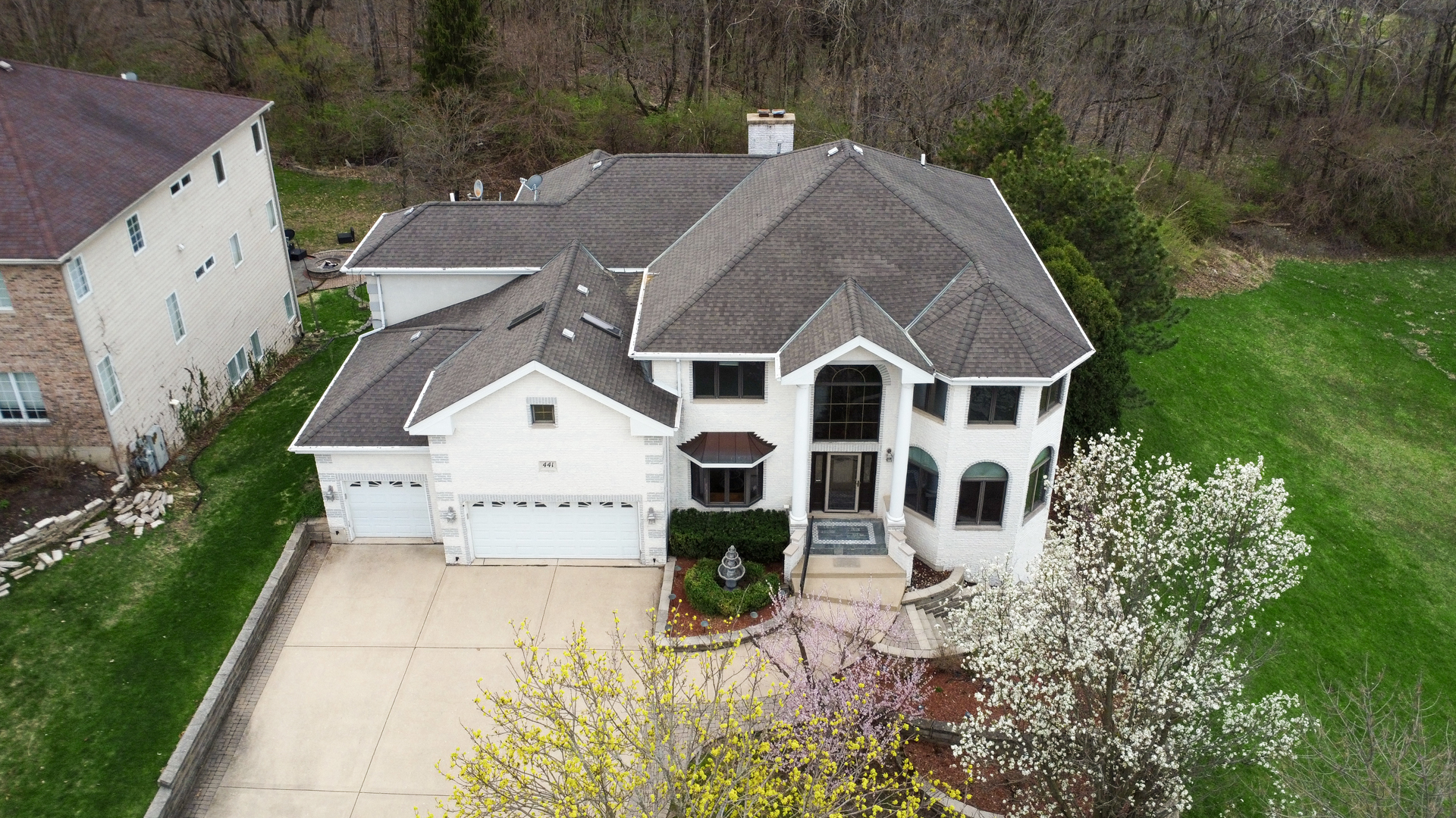441 Delaware Circle Bolingbrook, IL 60440 - Photo 3 of 69 an aerial view of a house with a yard