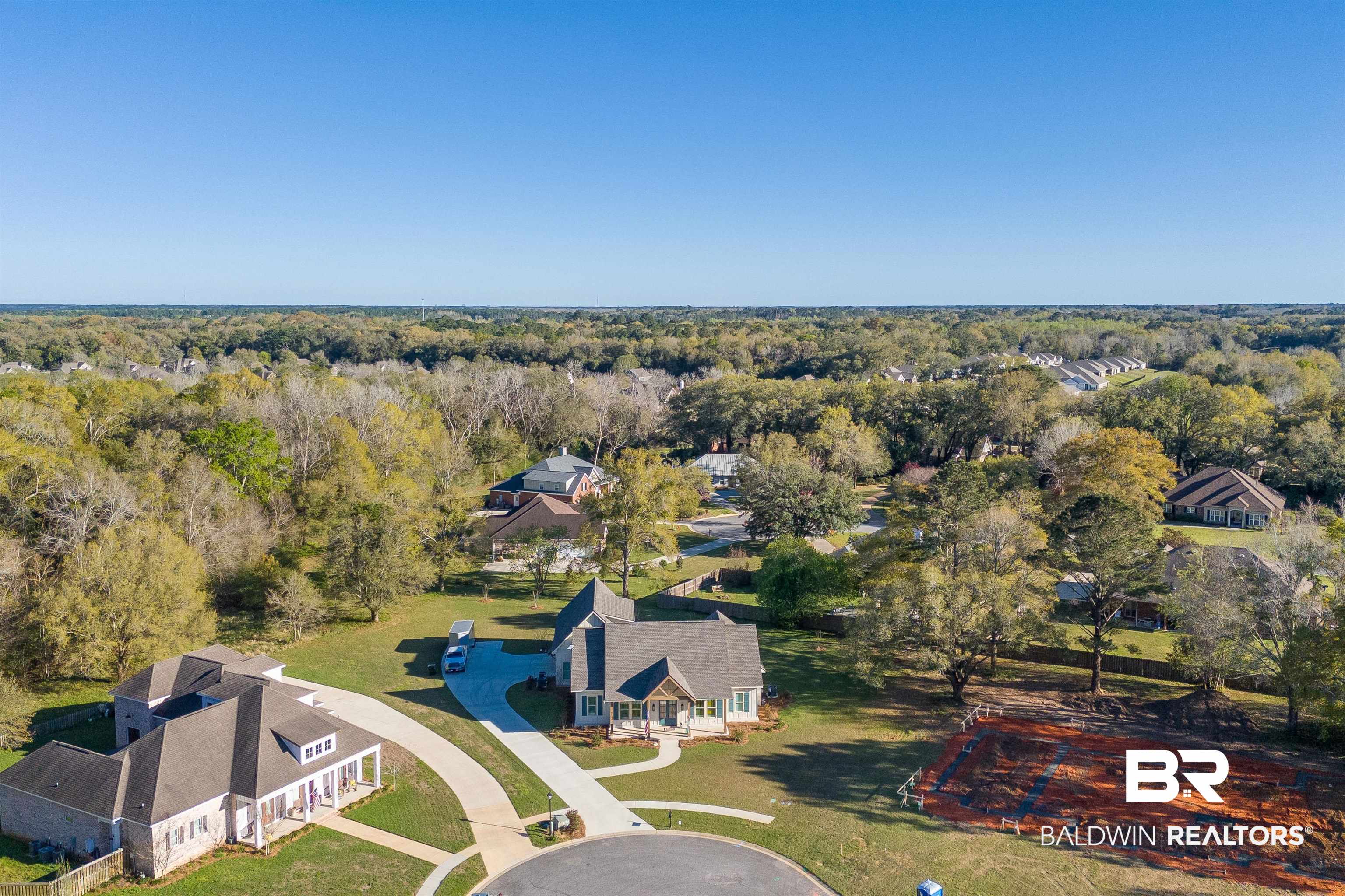 9144 Harvest Ridge Fairhope, AL 36532 - Photo 8 of 58 Bird's eye view featuring a forest view