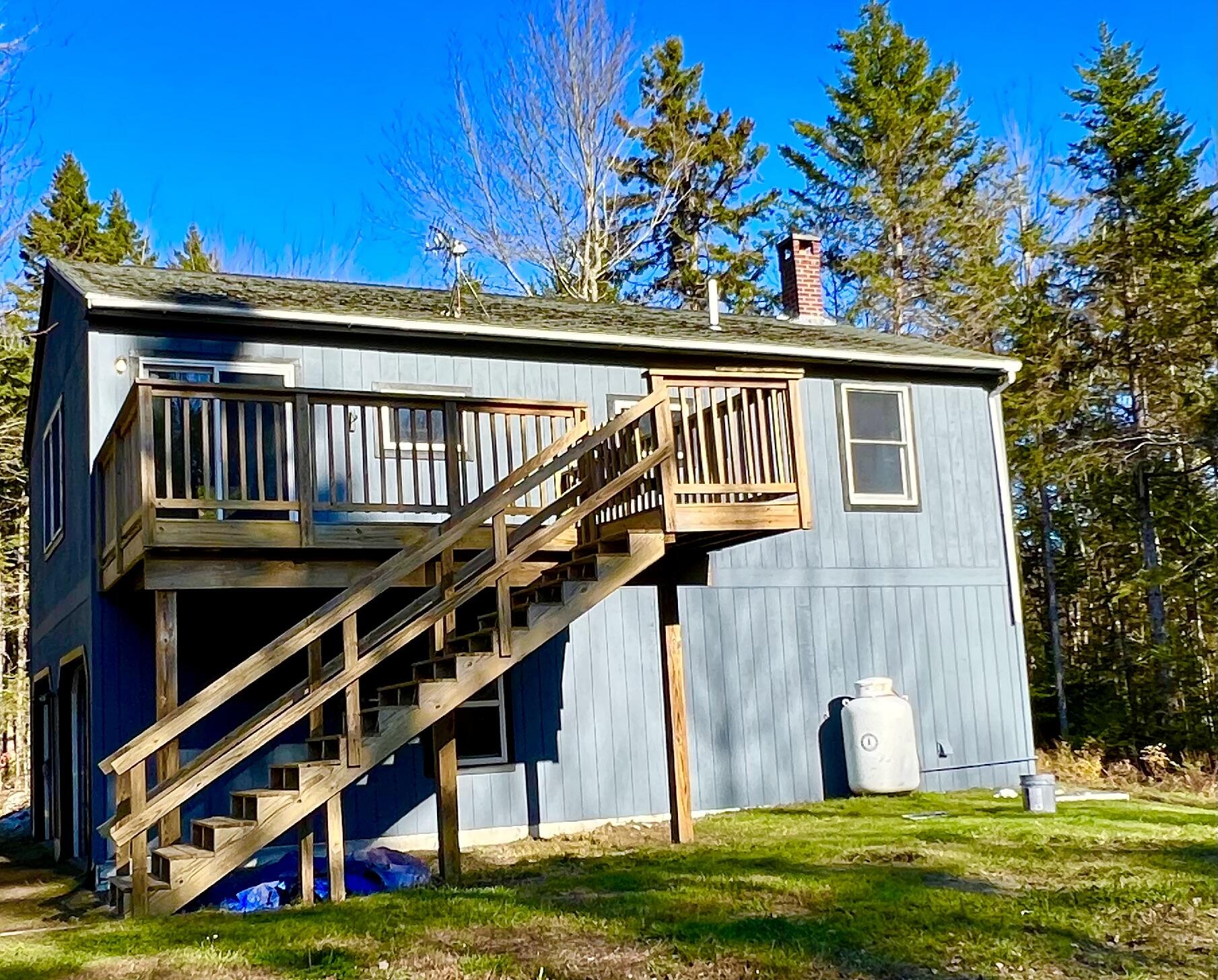 325 Goose Cove Road Trenton, ME 04605 - Photo 5 of 49 Exterior with deck