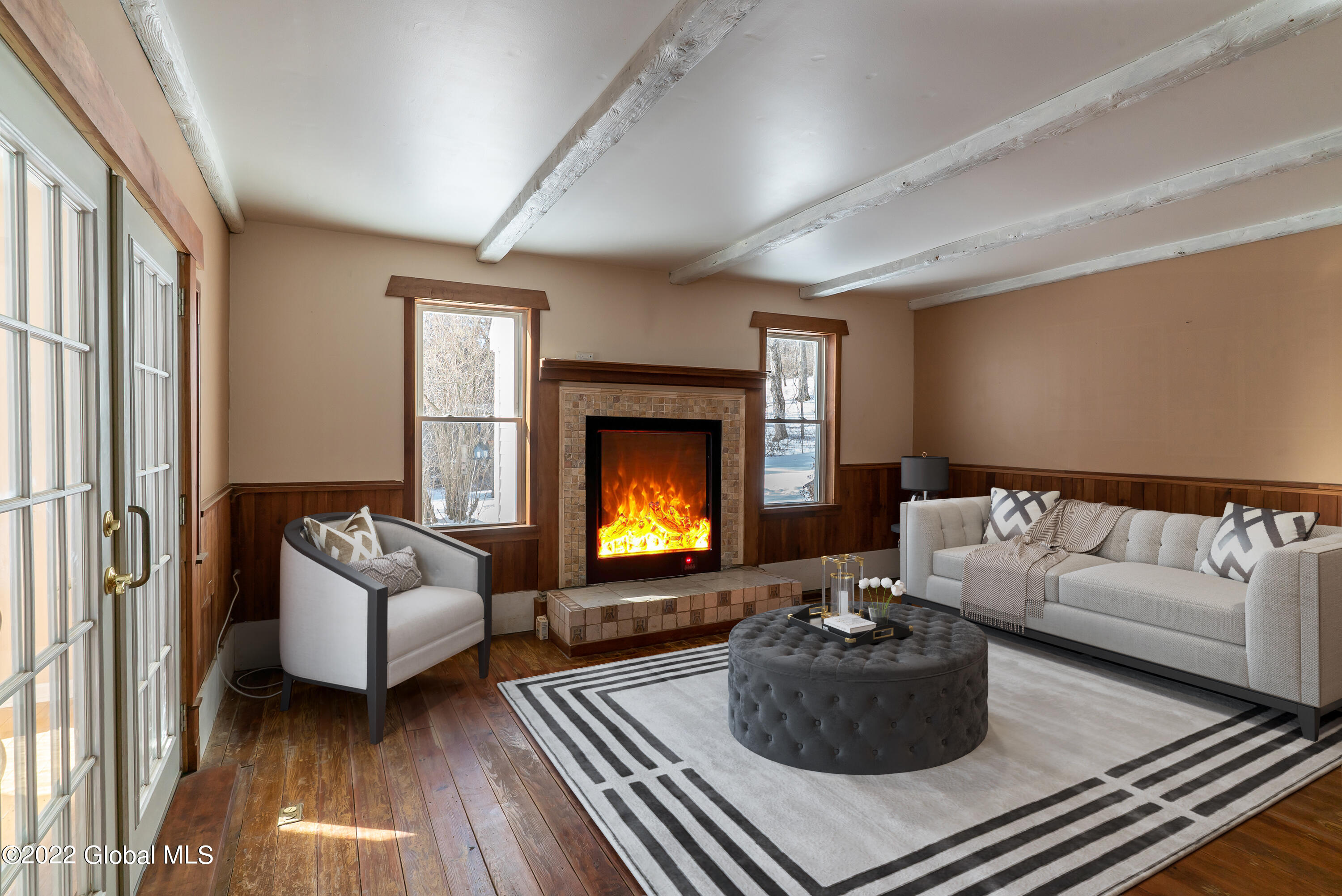 5552 Scotch Ridge Road Duanesburg, NY 12056 - Photo 13 of 46 Living room staged
