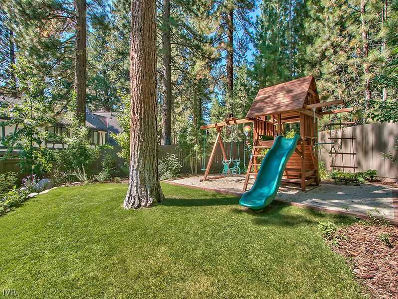 818 Ophir Peak Road Incline Village, NV 89451 - Photo 25 of 31 a view of a backyard with a slide