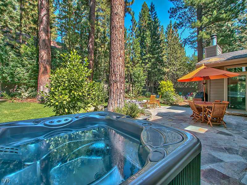 818 Ophir Peak Road Incline Village, NV 89451 - Photo 27 of 31 a view of backyard with outdoor seating and trees
